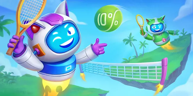 Cashback Bonus 10% up to 500$
